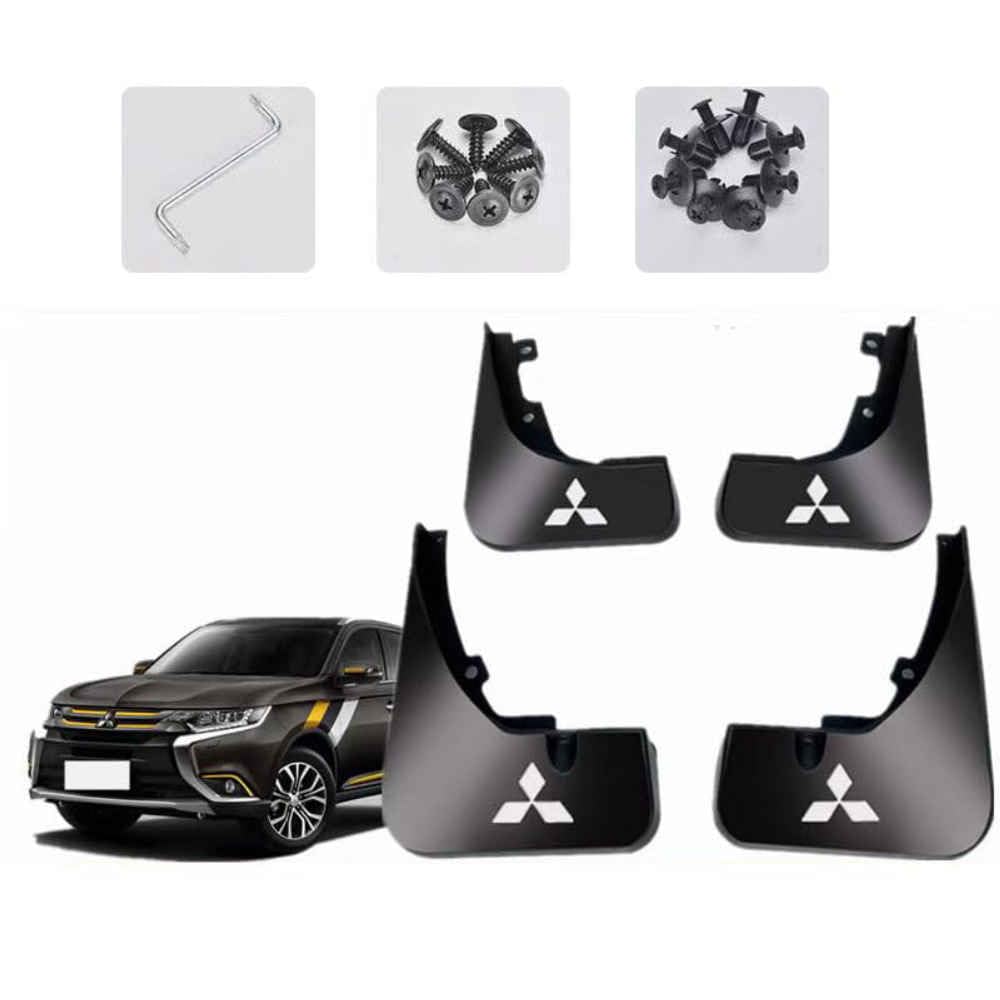 Auto Schmutzfänger für Mitsubishi Outlander 2020, Vorne und Hinten Schmutzfänger Spritzschutz Fender Schutz Zubehör Auto Schmutzfänger für Mitsubishi Outlander 2020, Vorne und Hinten Schmutzfänger Spritzschutz Fender Schutz Zubehör von WYHHL