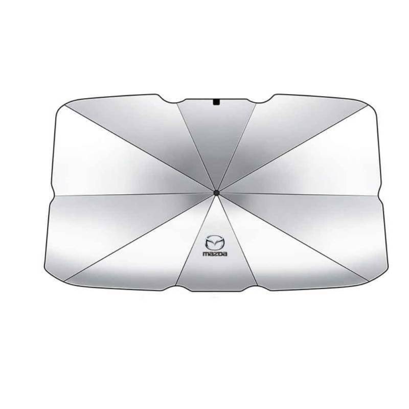 Sonnenschutz Auto Frontscheibe für Mazda CX5 CX3 6 3 5 2 CX7 CX9 Demio RX8 RX7 Atenza Axela, Faltbar Sonnenschirm Windschutzscheibe Sonnenblende Frontscheibenabdeckung Zubehör von WYHHL
