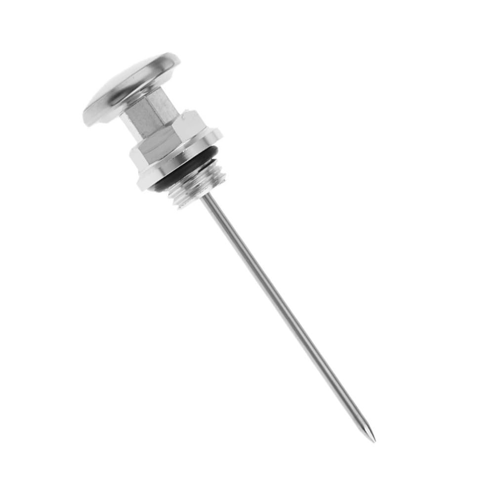Für 110cc Für 125cc Motorrad Zubehör Ölstandsanzeige Ölmessstab Motoröl Temperatur Lesen Für Roller Ölthermometer(White) von WYHJIUY