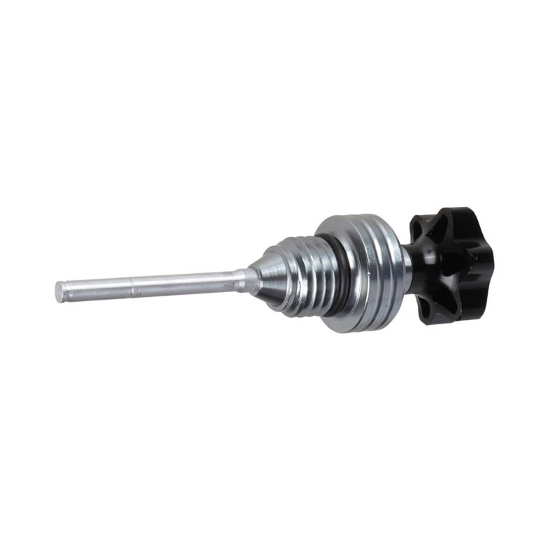 Für GY6 Für 110cc Für 125cc Motorrad Universal Zubehör Motorölmessstab Einfülldeckel Kurbelgehäuse Ölstandsanzeige Für Roller Ölthermometer(Black) von WYHJIUY