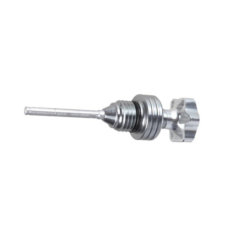 Für GY6 Für 110cc Für 125cc Motorrad Universal Zubehör Motorölmessstab Einfülldeckel Kurbelgehäuse Ölstandsanzeige Für Roller Ölthermometer(White) von WYHJIUY
