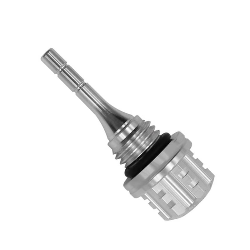 Für GY6 Für BWS Für 125CC Motorrad Zubehör Motorölmessstab Einfülldeckel Ölmessstab Ölstandsanzeige Ölmessstab Ölthermometer(White) von WYHJIUY