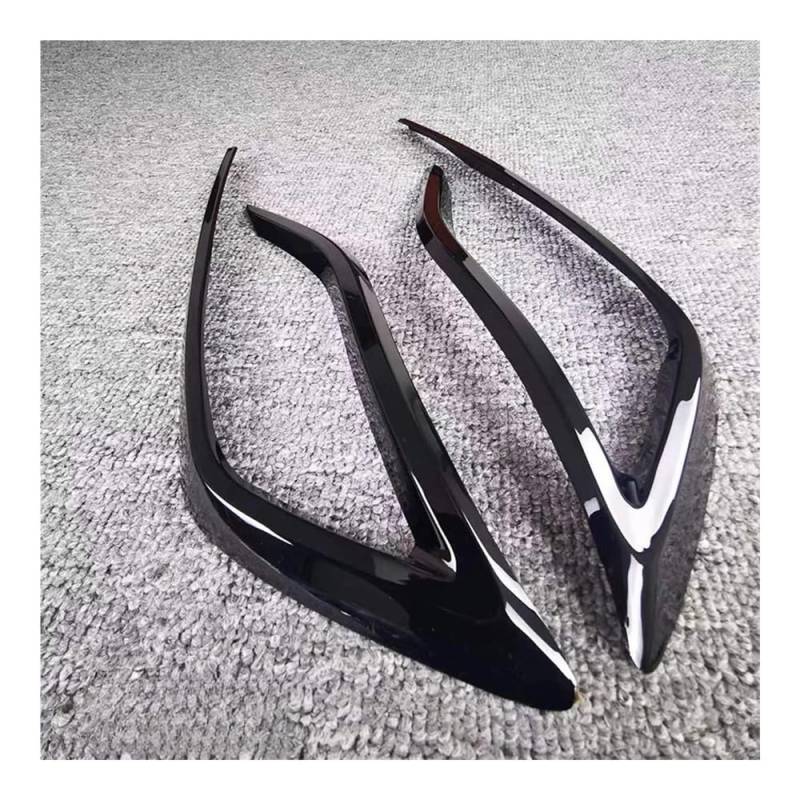 Für Golf 8 Für MK8 TSI GTE Auto Hinten Stoßstange Aufkleber Hinten Luftauslass Streifen Hinten Auspuff Endrohr Abdeckung Dekoration Tuning Kits Blende Auspuffblende von WYHJIUY