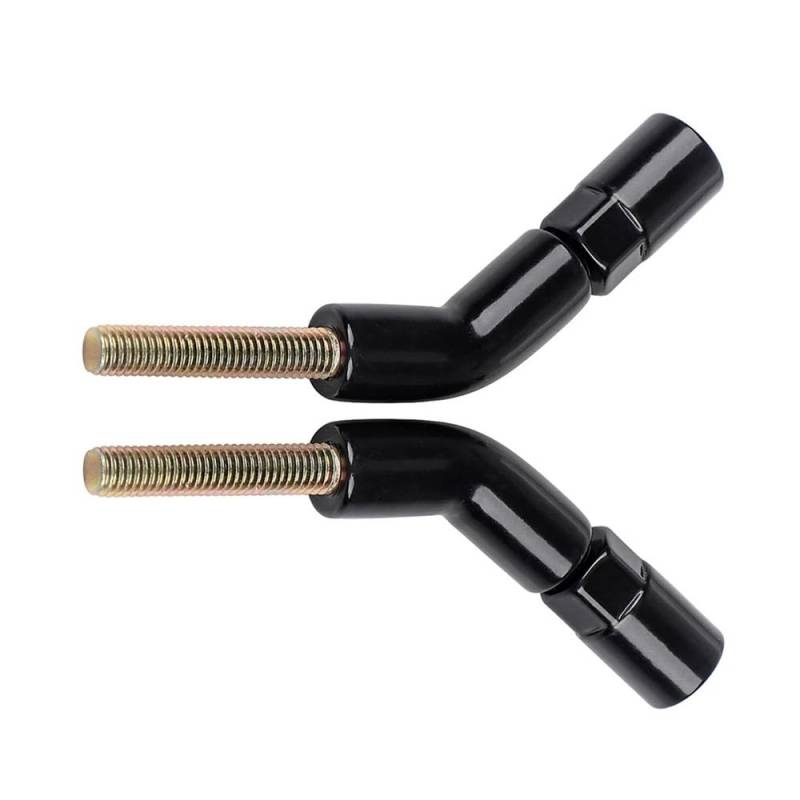 Für Sportster Für X883 1200 883 Motorradzu Behör Rückspiegel Stem Extender Riser Adapter Lenkerhalterung von WYHJIUY