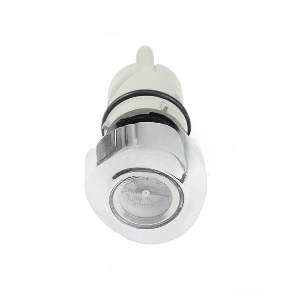Für Sportster Für XL 883 1200 Für Forty Für Eight 04-19 Motorrad Ölmessstab Öltank Temperaturanzeige Tankdeckel Temp Ölthermometer(White) von WYHJIUY