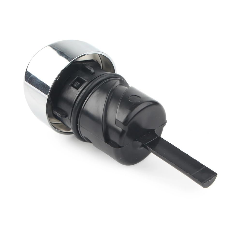 Für Sportster Für XL 883 1200 Motorrad Zubehör Motor Ölmessstab Tankdeckel Ölmessstab Ölthermometer(Chrome) von WYHJIUY