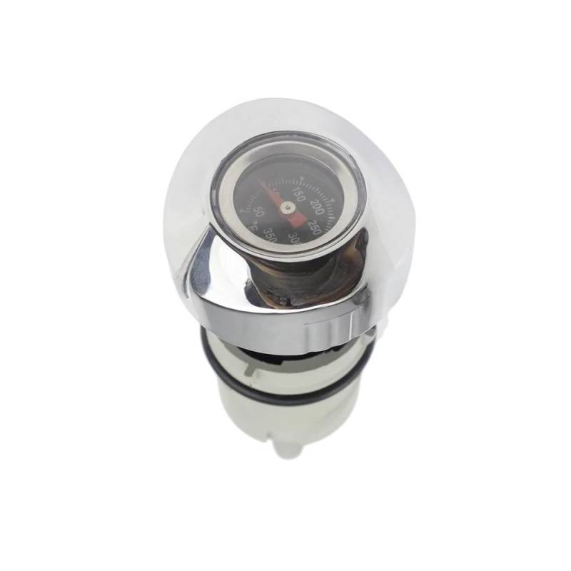 Für Sportster Für XL883 Für XL1200 Motorrad Zubehör Ölmessstab Öltemperaturanzeige Tankdeckel Temperaturanzeige Ölthermometer(Black) von WYHJIUY