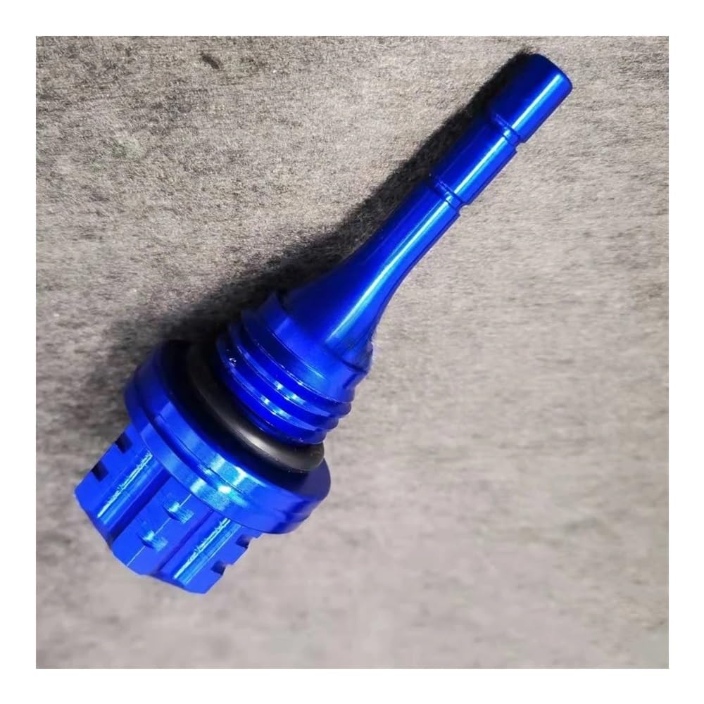 Für X-ADV Für ADV 150 350 750 Für ADV150 Für ADV350 Motorrad Zubehör Motoröltank Ölmessstab Ölstandsanzeige Meter Ölthermometer(Blue) von WYHJIUY
