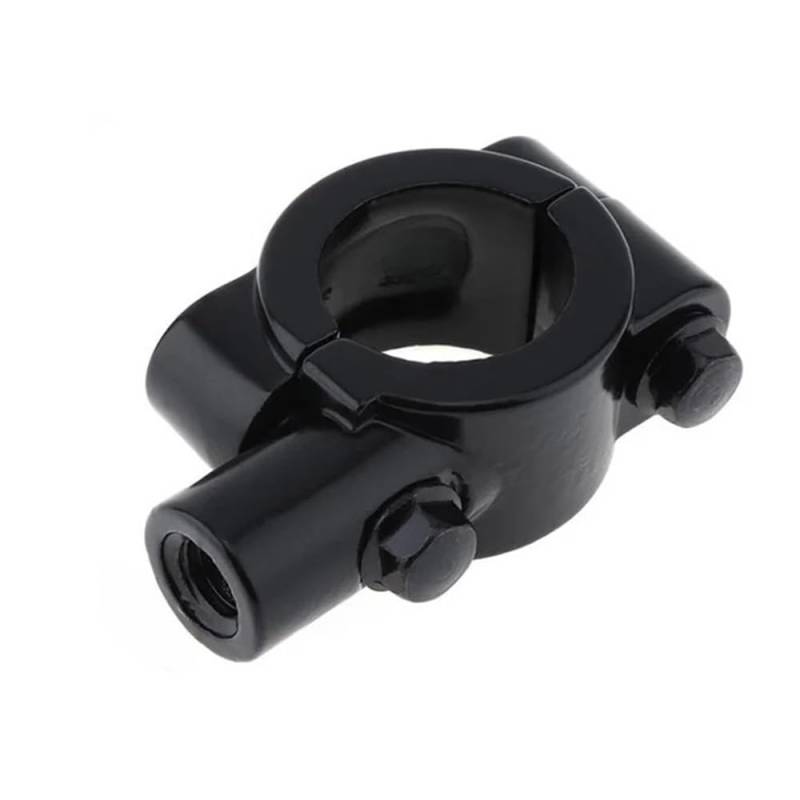 Motorrad 22mm 25mm Lenker 7/8 "Zoll 10mm 8mm Gewinde Spiegel Halterung Clamp Roller Rückspiegel Halter Adapter Lenkerhalterung(1pcs 22mm-M10) von WYHJIUY