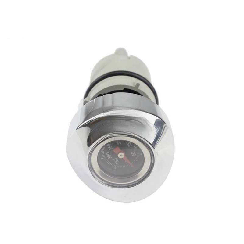 Motorrad Motor Ölmessstab Tankdeckel Öltemperatur Für Sportster Für XL883 Für XL1200 2004-2009 2010-2019 Ölthermometer(Black) von WYHJIUY