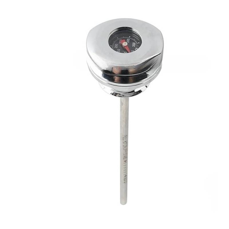 Motorrad Ölmessstab Temperatur Motor Ölstandsanzeige Kappe Für Straße Für König Für FLHR Für Sp&ecial 2017-24 Ölthermometer(Color5) von WYHJIUY