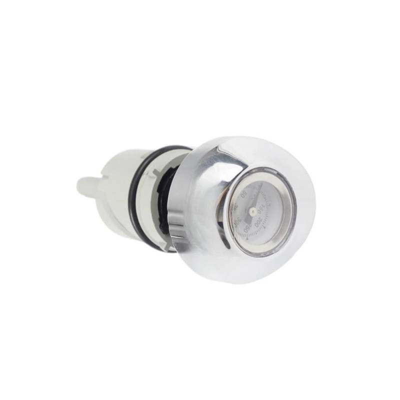 Motorrad Öltemperaturanzeige Tankdeckel Temperaturmessstab Für Sportster Für XL 883 1200 Für SuperLow Für XL1200T 14-19 Ölthermometer(WHITE) von WYHJIUY