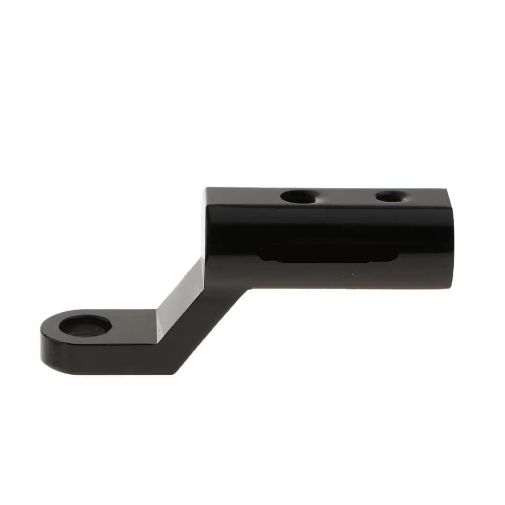 Motorrad Rückspiegel Extender Erweiterung Halterung Adapter Halter Halterung Lenker Verlängerung Steht Unterstützung Lenkerhalterung(BLACK) von WYHJIUY