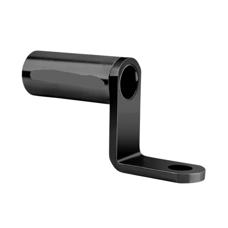 Motorrad Rückspiegel Montieren Extender Halterung Halter Lenker Spiegel Adapter Handy Unterstützung Stehen Lenkerhalterung(BLACK) von WYHJIUY