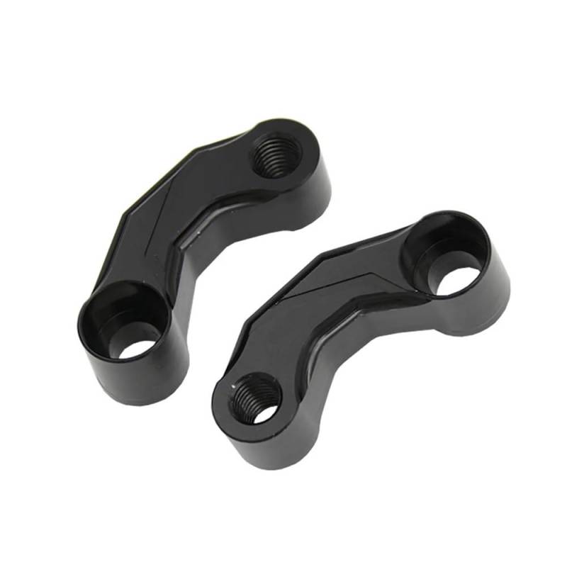 Motorrad Spiegel Riser Extender Adapter Lenker Halterung Spiegel Riser Extender Spacer Verlängerung Adapter Lenkerhalterung von WYHJIUY