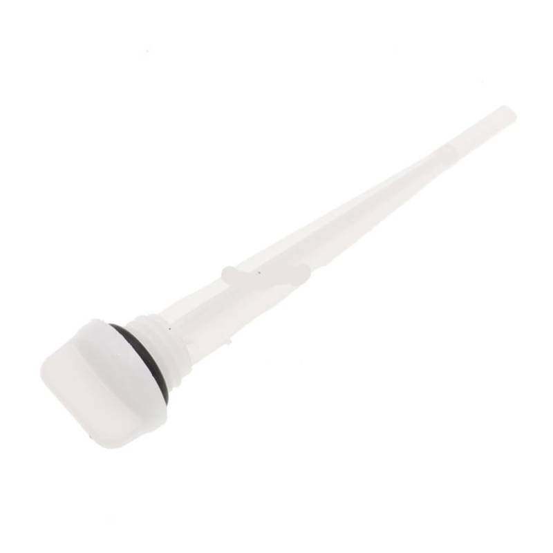Motorrad Zubehör Modifizierter Öltank Messstab 146 Mm Motor-Messstab Tank Ölmessstab Für CG125 150cc Ölthermometer(WHITE) von WYHJIUY