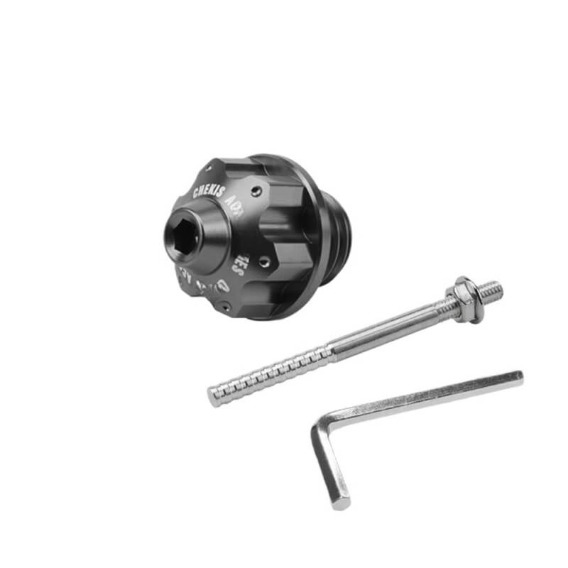 Motorrad Zubehör Motorölmessstab Ölstandsanzeige Ölstandsanzeige Ölmessstab Für NMAX 155/125 Ölthermometer(Gray) von WYHJIUY