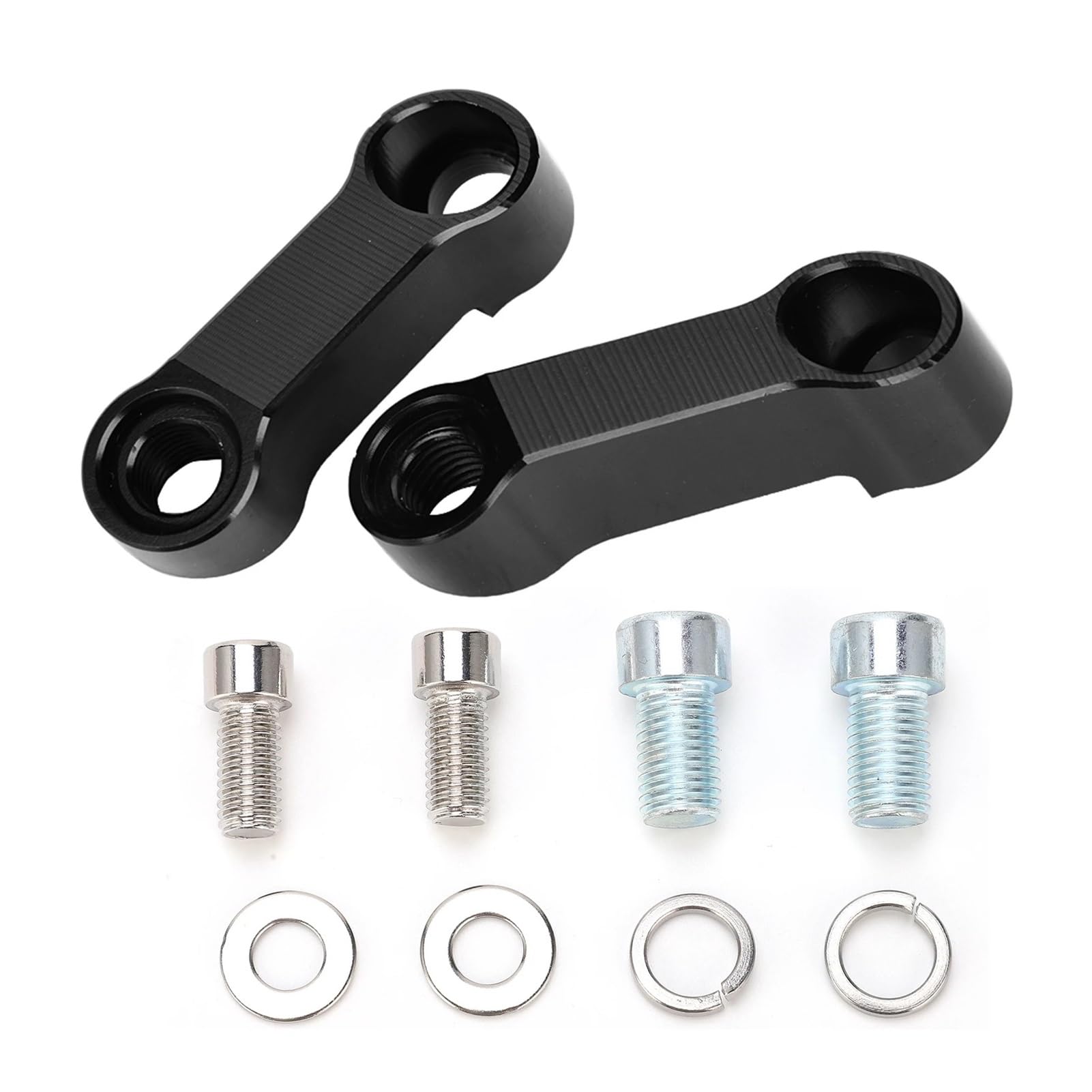 Spiegel Adapter Spiegel Riser Rückspiegel Extender 10mm 8mm Motorrad Rückspiegel Adapter Kit Riser Mount Extender Lenkerhalterung Spiegel Adapter Spiegel Riser Rückspiegel Extender 10mm 8mm Motorrad Rückspiegel Adapter Kit Riser Mount Extender Lenkerhalterung von WYHJIUY