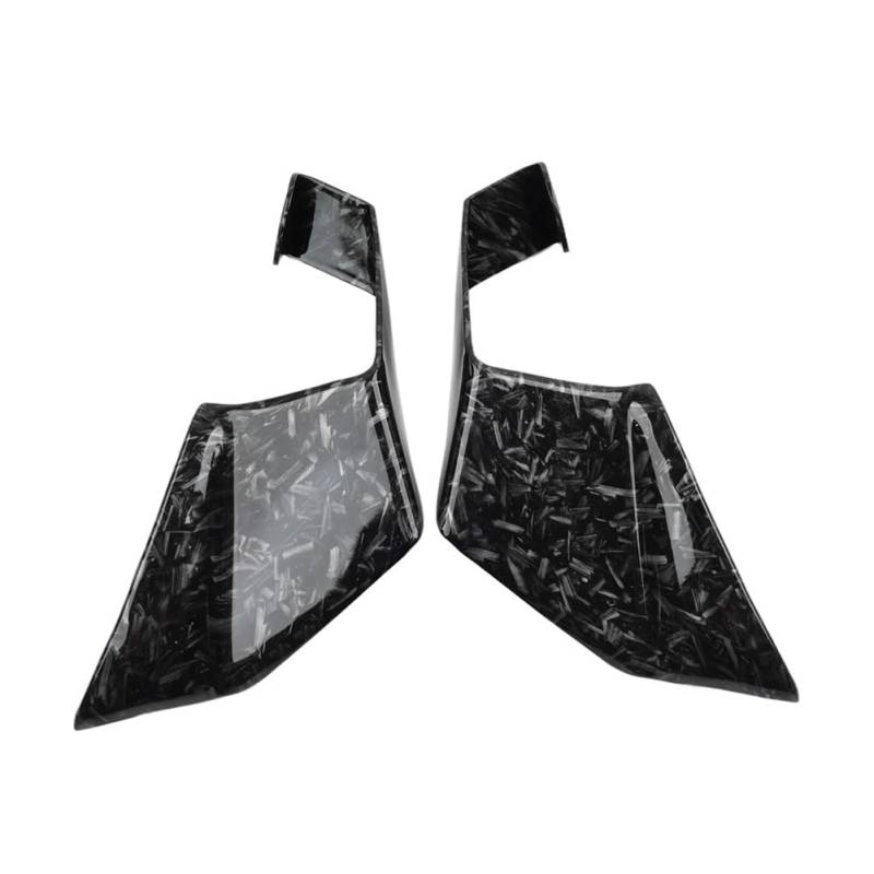 WYHJIUY 2 PCS Motorrad Aerodynamik Winglet Frontspoiler Verkleidung Für K&awasaki Für ZX-10R 2016 2017 2018 2019 2020 Winglet Spoilerlippe von WYHJIUY