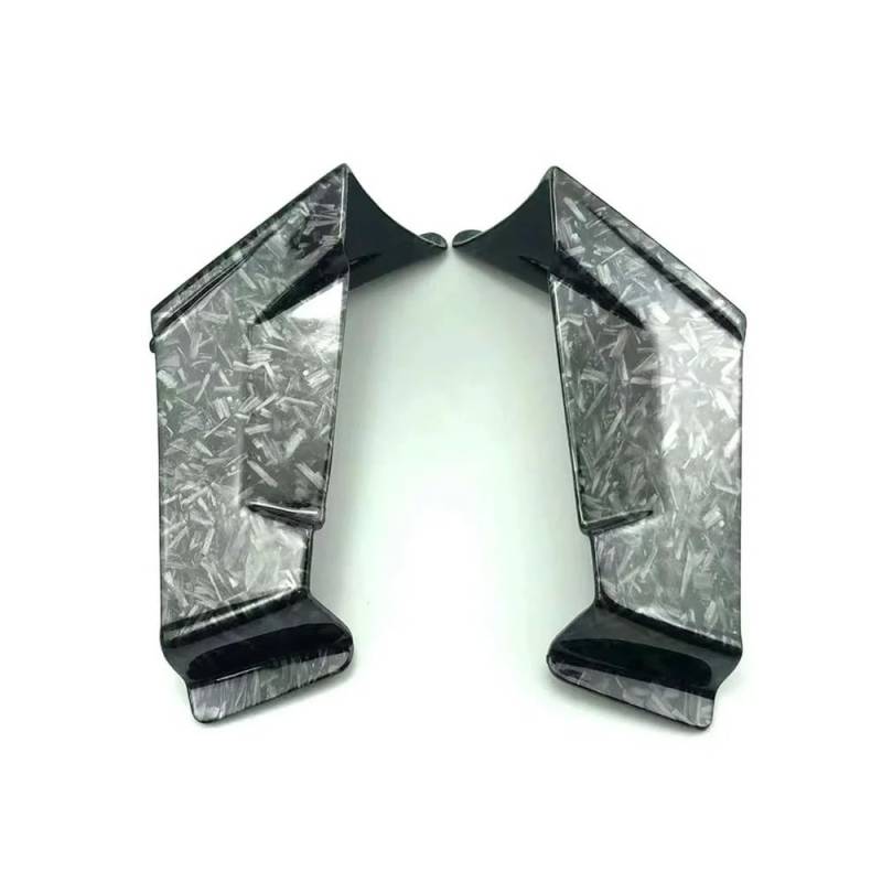 WYHJIUY 2023 Für RS660 Motorrad Winglet Aerodynamische Flügel Kit Spoiler Für A&prilia Für Tuono 660 Front Spoiler Fxed Wind Winglets 2021 2022 Winglet Spoilerlippe von WYHJIUY