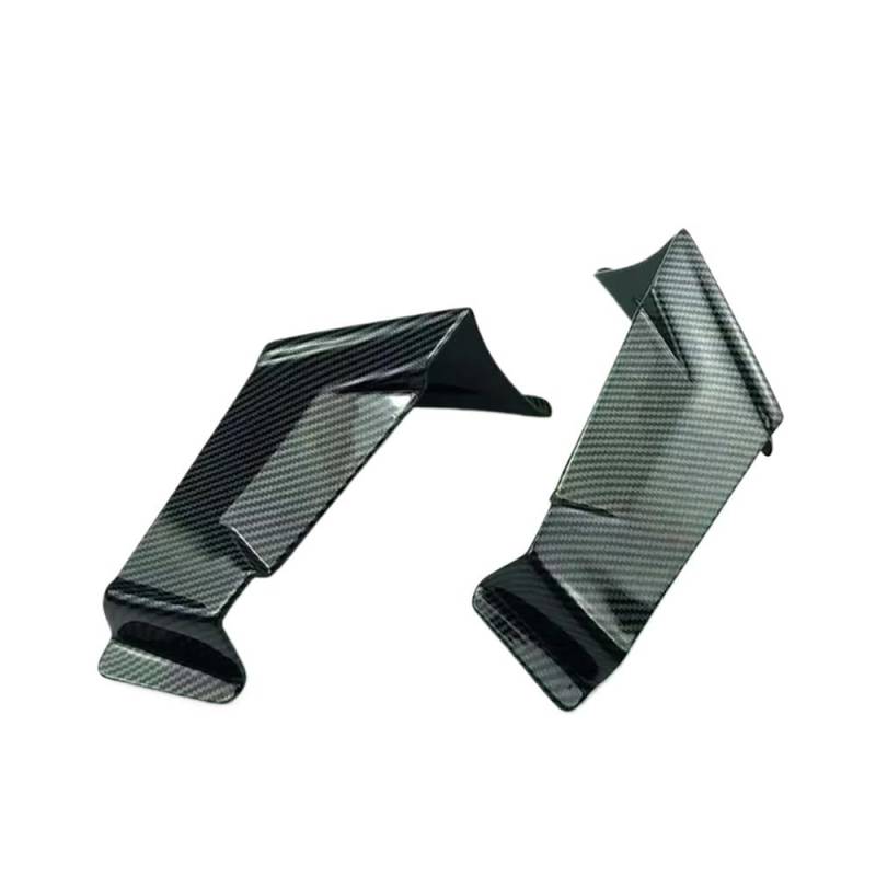 WYHJIUY 2023 Für RS660 Motorrad Winglet Aerodynamische Flügel Kit Spoiler Für A&prilia Für Tuono 660 Front Spoiler Fxed Wind Winglets 2021 2022 Winglet Spoilerlippe von WYHJIUY
