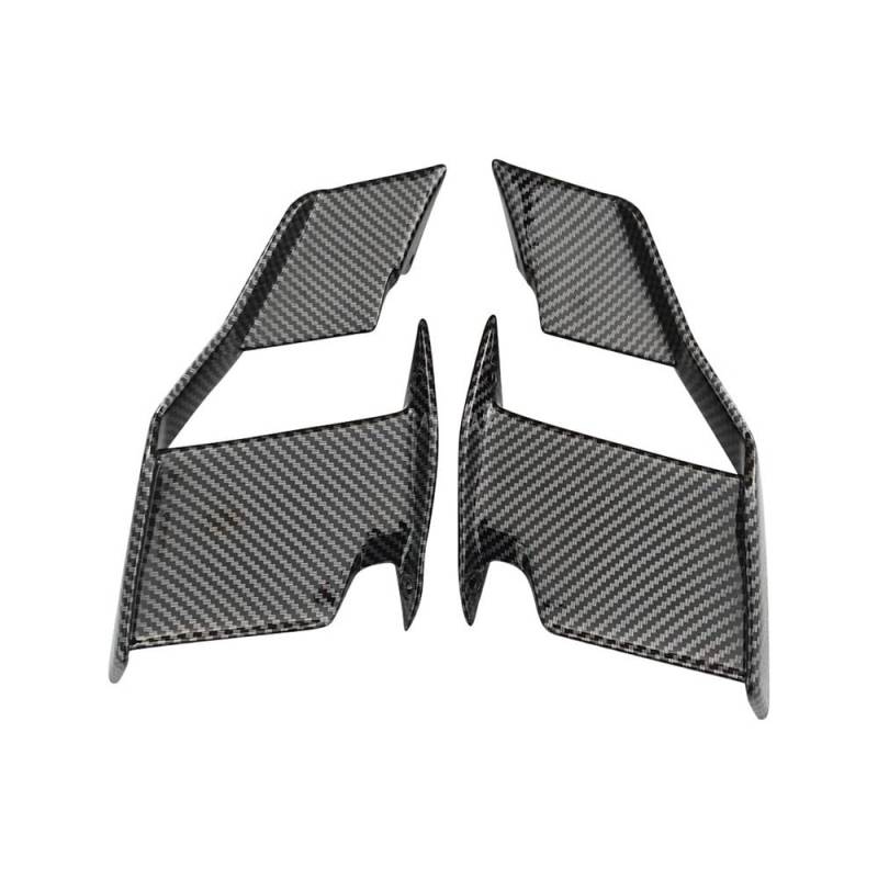 WYHJIUY 2024 Verkleidung Feste Flügel Für S1000R Für M1000R Für S1000 R M1000 R 2021-2024 Windschutzscheibe Flügel Vorne Aerodynamische Spoiler Winglet Winglet Spoilerlippe von WYHJIUY