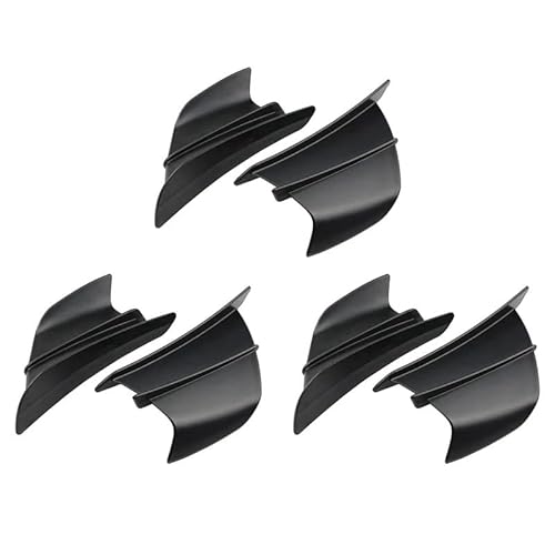 WYHJIUY 6X Verkleidung Seite Winglet Aerodynamische Flügel Deflektor Spoiler Für D&ucati Für Panigale V2 V4 899 959 1198 1199 1299(B) Winglet Spoilerlippe von WYHJIUY