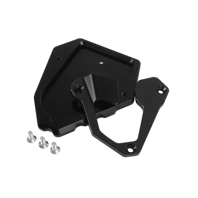 WYHJIUY Auflagvergrößerung Pad Für NT1100 Für NT 1100 Für Nt1100 2021 2022 2023 Motorrad CNC Kickstand Verlängerung Platte Seite Stehen Unterstützung Platte von WYHJIUY
