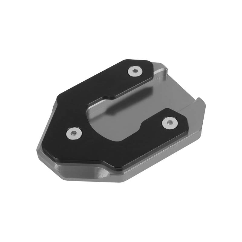 WYHJIUY Auflagvergrößerung Pad Für V&ulcan S 650 Für VN650 2015-2023 Motorrad CNC Kickstand Fuß Seite Stehen Verlängerung Enlarger Unter Stützung Platte Pad von WYHJIUY