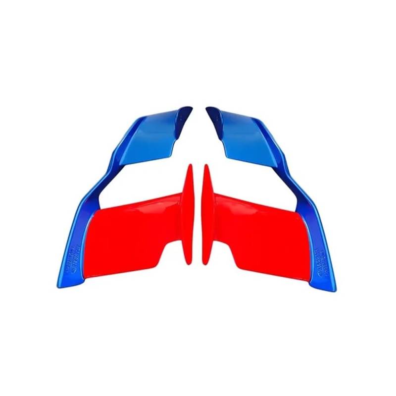 WYHJIUY Farbe Motorrad Fixed Wing Spoiler Verkleidung Für S1000R Für M1000R 2021 2022 2023 Vorne Aerodynamische Seite Winglet Winglet Spoilerlippe von WYHJIUY