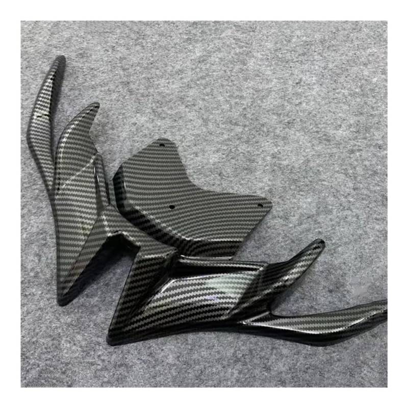 WYHJIUY Für C&FMOTO Für 250SR 250 SR Für 300SR Für MY22 Windschutzscheibe Wind Winglets Aerodynamischer Flügel Seitenflügel Spoiler Frontverkleidung Winglet Spoilerlippe von WYHJIUY