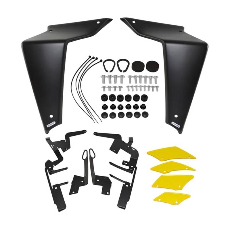 WYHJIUY Für Für MT-09 Für MT09 SP 2021 2022 2023 Front Aerodynamik Seite Spoiler Feste Winglet Verkleidung Flügel Trim Abdeckung Winglet Spoilerlippe von WYHJIUY