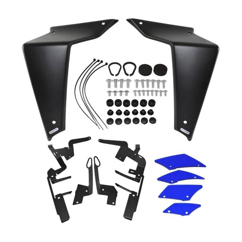 WYHJIUY Für Für MT-09 Für MT09 SP 2021 2022 2023 Front Aerodynamik Seite Spoiler Feste Winglet Verkleidung Flügel Trim Abdeckung Winglet Spoilerlippe von WYHJIUY