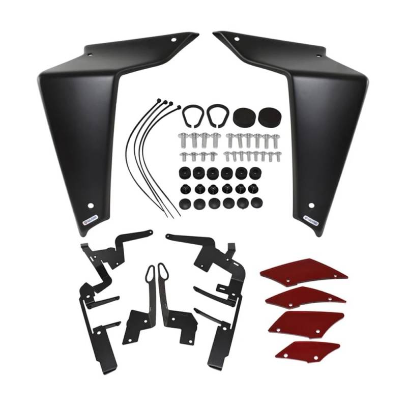 WYHJIUY Für Für MT-09 Für MT09 SP 2021 2022 2023 Front Aerodynamik Seite Spoiler Feste Winglet Verkleidung Flügel Trim Abdeckung Winglet Spoilerlippe von WYHJIUY