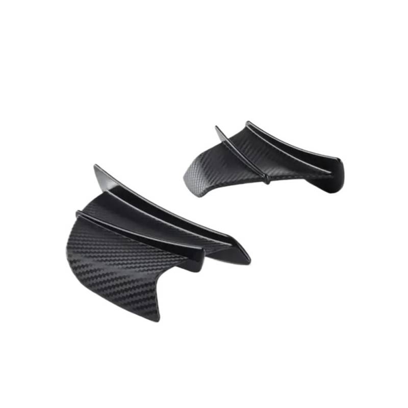 WYHJIUY Für Für YZF R1 Für R1M Für R7 Für R6 Für FZ1 Für F&Azer 8 Motorrad Verkleidung Seite Winglet Aerodynamische Flügel Deflektor Spoiler Winglet Spoilerlippe von WYHJIUY