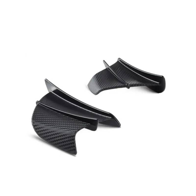 WYHJIUY Für Für YZF R1 Für R1M R7 R6 R3 Für R125 Motorrad Verkleidung Seite Winglet Aerodynamische Flügel Deflektor Spoiler Winglet Spoilerlippe von WYHJIUY