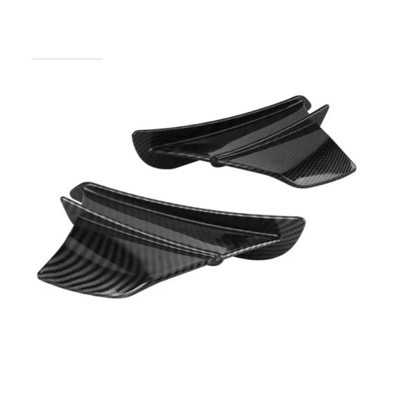 WYHJIUY Für Für YZF R1 R1M R7 R6 R3 Motorrad Verkleidung Seite Winglet Aerodynamische Flügel Deflektor Spoiler Winglet Spoilerlippe von WYHJIUY