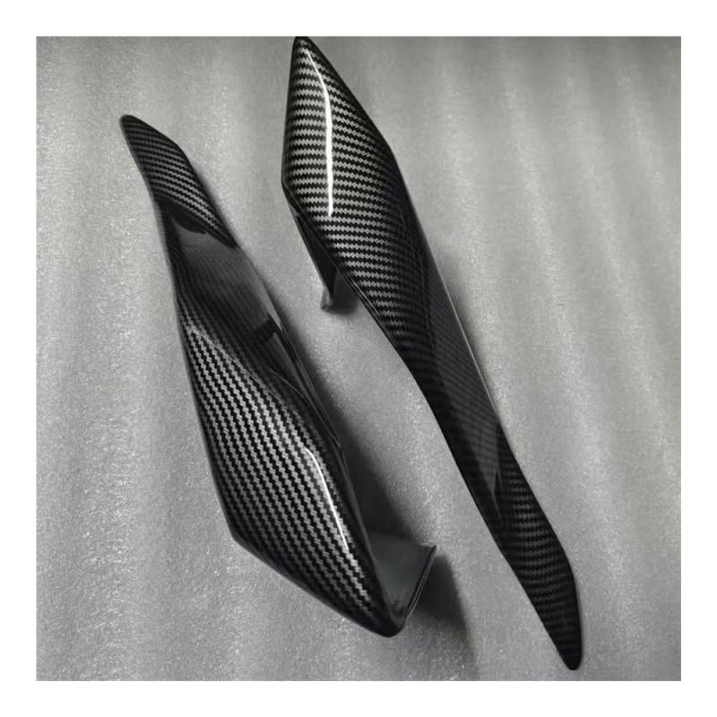 WYHJIUY Für Für YZF R25 R3 2019-2024 Motorrad Spiegel Winglets Aerodynamische Wind Seite Flügel Spoiler Verkleidung Vorne Pneumatische Verkleidung Winglet Spoilerlippe von WYHJIUY