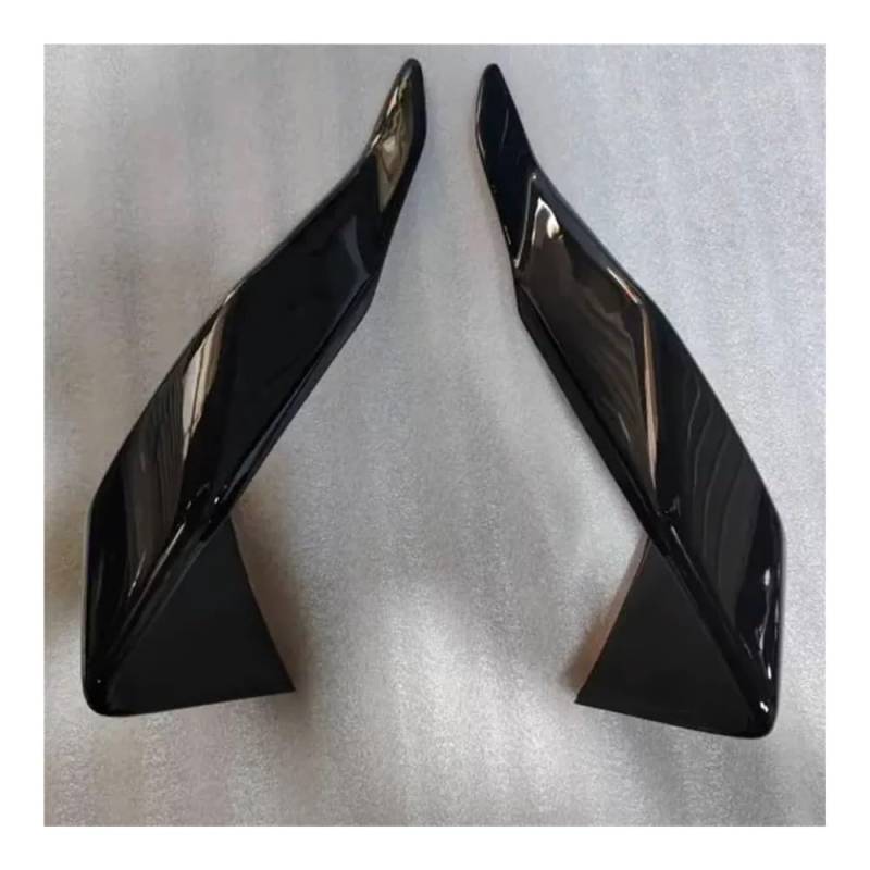 WYHJIUY Für Für YZF R25 R3 2019-2024 Motorrad Spiegel Winglets Aerodynamische Wind Seite Flügel Spoiler Verkleidung Vorne Pneumatische Verkleidung Winglet Spoilerlippe von WYHJIUY