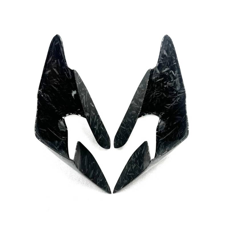 WYHJIUY Für Für YZF-R3 R3 2019 2020 2021 2022 2023 Motorrad Front Verkleidung Front Spoiler Flügel Änderung Seite Festen Flügel Winglet Spoilerlippe von WYHJIUY