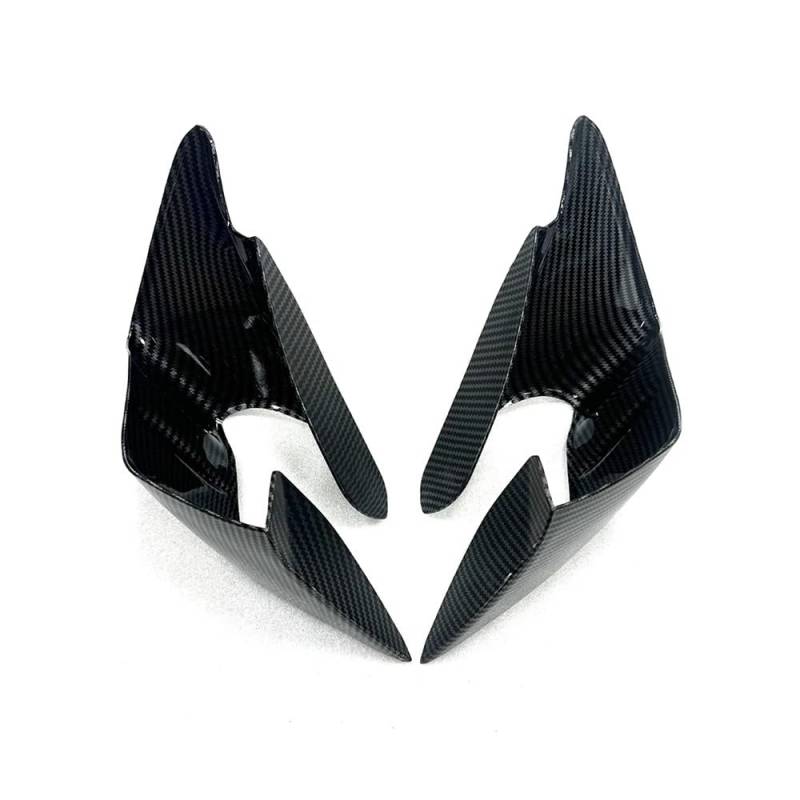 WYHJIUY Für Für YZF-R3 R3 2019 2020 2021 2022 2023 Motorrad Front Verkleidung Front Spoiler Flügel Änderung Seite Festen Flügel Winglet Spoilerlippe von WYHJIUY