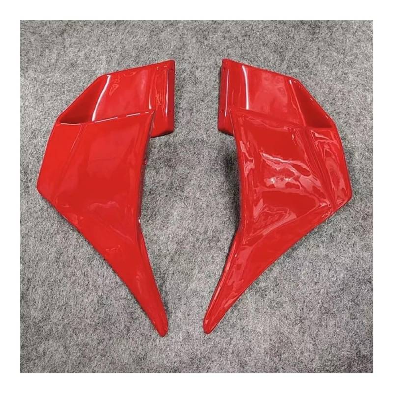 WYHJIUY Für K&awasaki Für Ninja400 2018 2019 2020 2021 2022 2023 Motorrad Festen Wind Flügel Für N&inja 400 Aerodynamische Spoiler Winglets Verkleidung Winglet Spoilerlippe von WYHJIUY