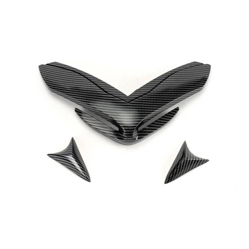 WYHJIUY Für K&awasaki Für Z900 Z 900 2017-2021 Front Verkleidung Aerodynamische Winglets Motorrad Schnabel C Verlängerung Abdeckung Extender Winglet Spoilerlippe von WYHJIUY