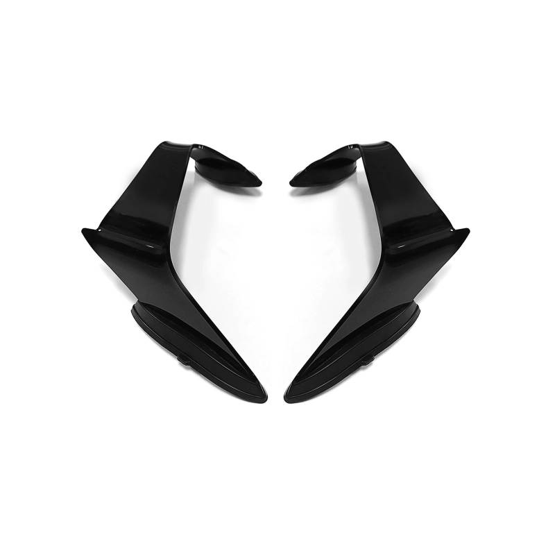 WYHJIUY Für K&awasaki Für ZX10R Für ZX-10R 2021 2023 2024 2025 Motorrad Verkleidung Teile Kit Feste Winglet Aerodynamische Flügel Spoiler Winglet Spoilerlippe von WYHJIUY