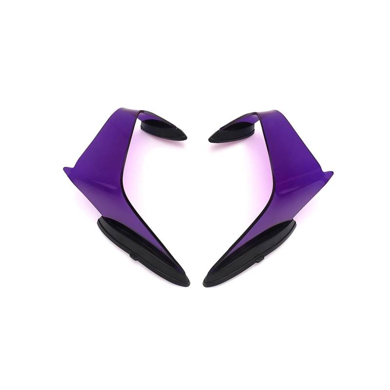 WYHJIUY Für K&awasaki Für ZX10R Für ZX-10R 2021 2023 2024 2025 Motorrad Verkleidung Teile Kit Feste Winglet Aerodynamische Flügel Spoiler Winglet Spoilerlippe von WYHJIUY