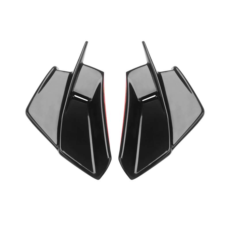 WYHJIUY Für K&awasaki Für ZX4RR Für ZX-4RR 2019 2020-2024 Front Aerodynamische Winglet Gesichtsverkleidung Kit Seite Feste Winglet Zubehör Winglet Winglet Spoilerlippe von WYHJIUY