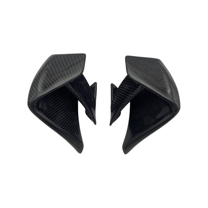 WYHJIUY Für S&uzuki Für GSX-R1000R Für GSXR 1000 2017-2023 Motorrad Verkleidung Gugel Feste Flügel Teile Aerodynamische Feste Winglet Flügel Winglet Spoilerlippe von WYHJIUY
