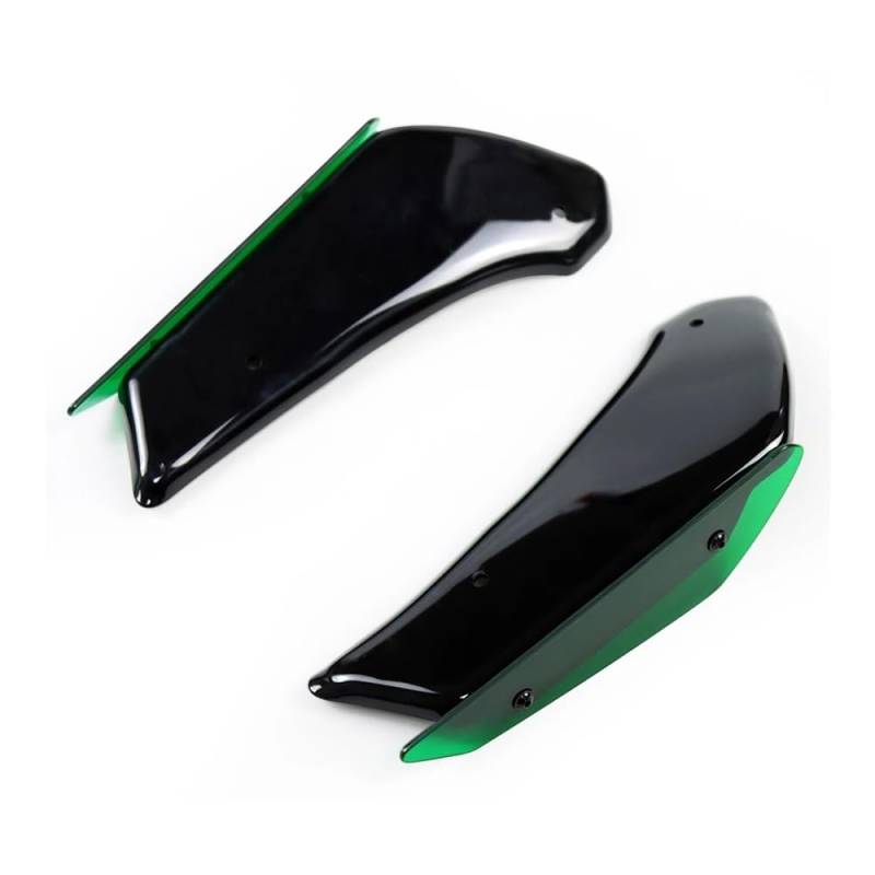 WYHJIUY Für S1000RR 2010-2018 Für HP4 Verkleidung Vorne Aerodynamische Winglet Windschutzscheibe Verkleidung Winglets Für S 1000 RR Winglet Spoilerlippe von WYHJIUY