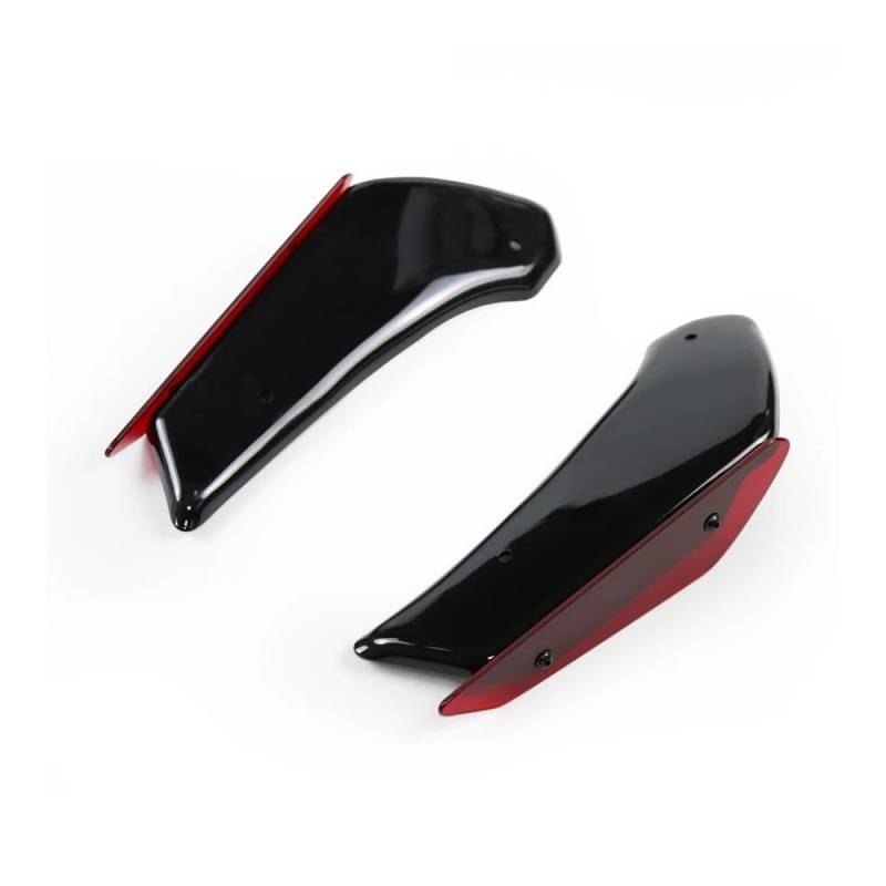 WYHJIUY Für S1000RR 2010-2018 Für HP4 Verkleidung Vorne Aerodynamische Winglet Windschutzscheibe Verkleidung Winglets Für S 1000 RR Winglet Spoilerlippe von WYHJIUY