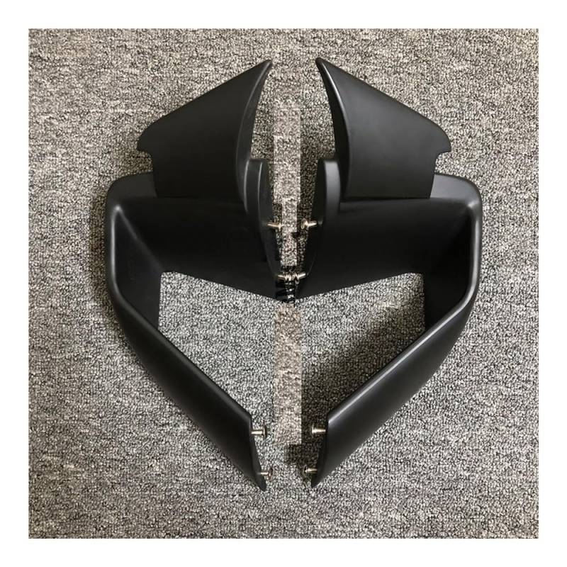 WYHJIUY Für S1000RR 2019 2020 2021 2022 Für S 1000 RR Motorrad Windschutzscheibe Feste Wind Flügel Verkleidung Vorne Aerodynamische Spoiler Winglet Winglet Spoilerlippe von WYHJIUY